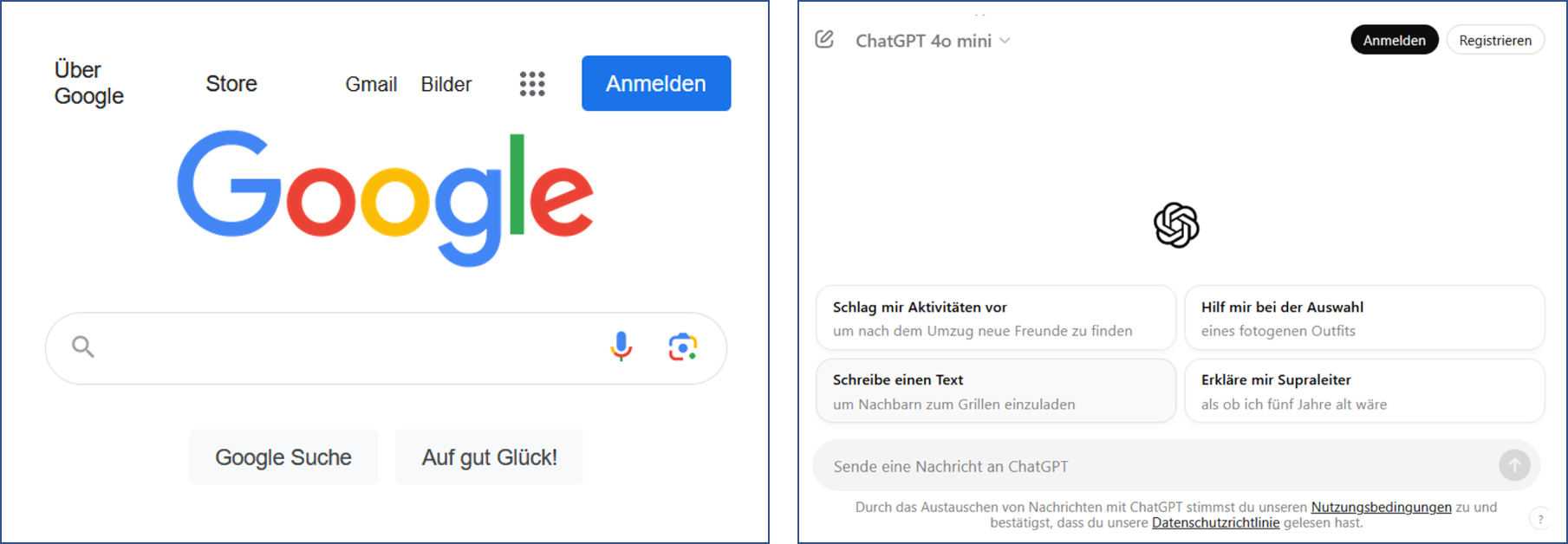 google vs chatgpt