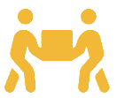 Icon kollaborative Aufgabe